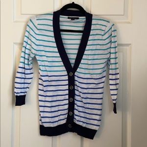 Banana Republic Striped Cardigan